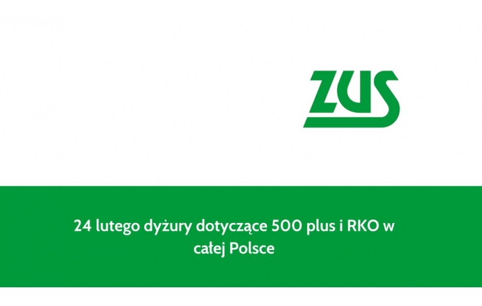 24 lutego dyżury dotyczące 500 plus i RKO w całej Polsce