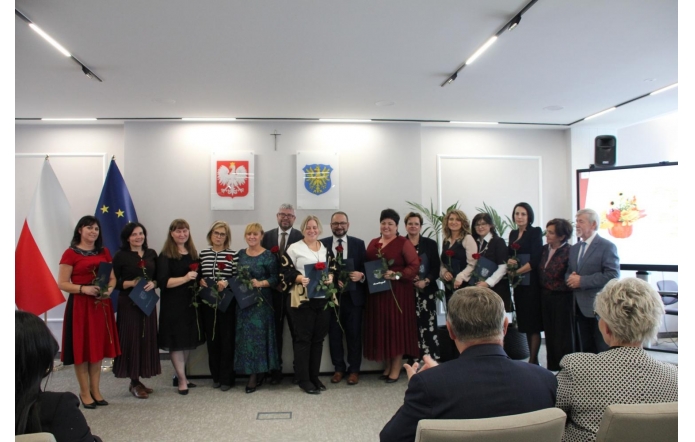 Nagrodzeni Dyrektorzy placówek oświatowych