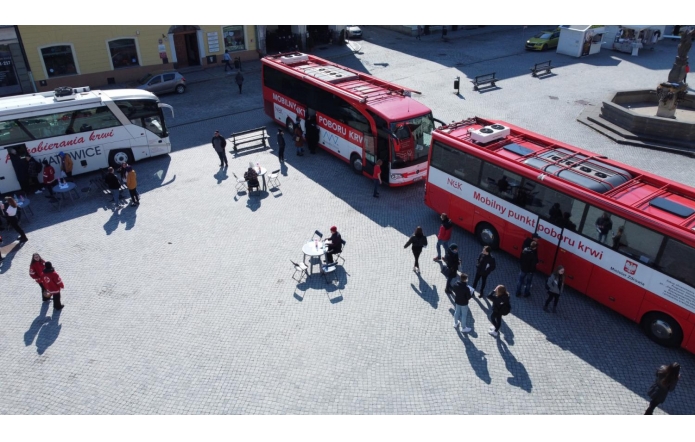 Akcja krwiodawstwa dla młodzieży powiatu cieszyńskiego