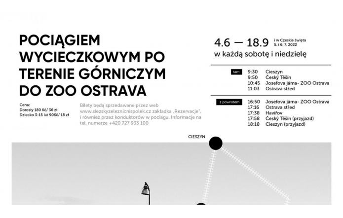 Zabytkowym pociągiem wycieczkowym do ZOO w Ostrawie