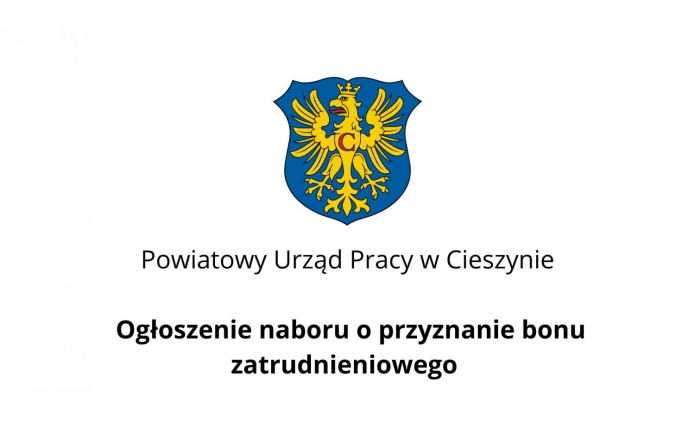 Ogłoszenie naboru o przyznanie bonu zatrudnieniowego - Portal Powiatu Cieszyńskiego
