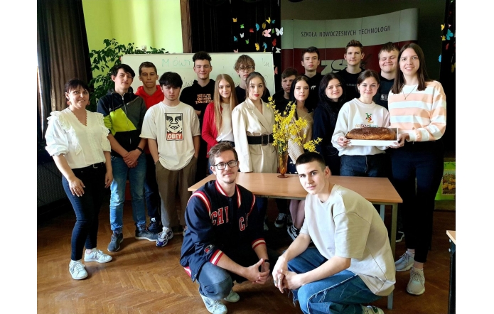 Klasa przygotowawcza z ZST w Cieszynie rozpoczęła świętowanie Wielkanocy! 