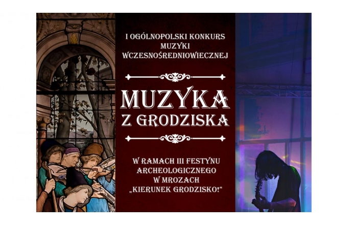 I Ogólnopolski Konkurs Muzyki Wczesnośredniowiecznej - zaproszenie