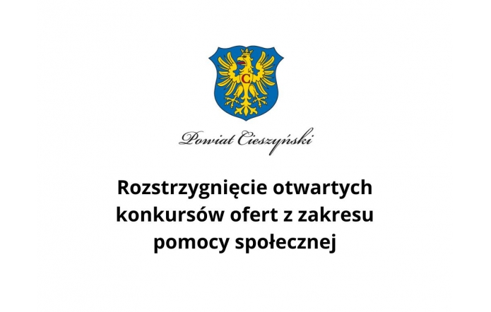 Rozstrzygnięcie otwartych konkursów ofert z zakresu pomocy społecznej - zdjęcie wyróżniające
