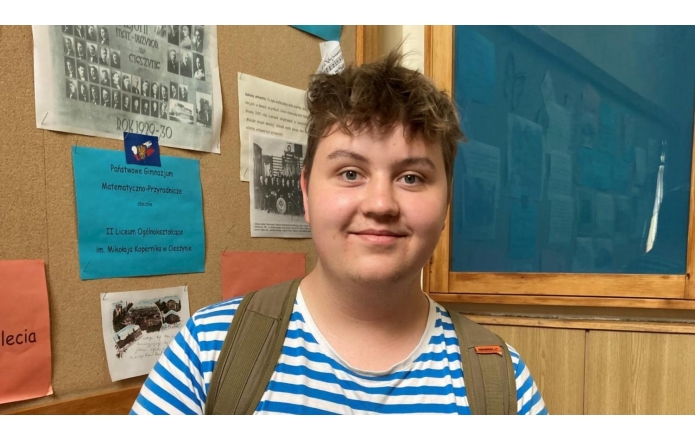 Usłyszeć nieznany język w znanym miejscu - czyli wywiad z uczniem z wymiany! 