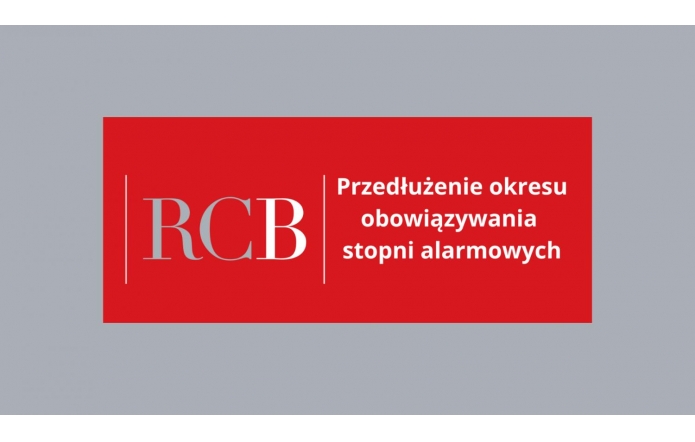 Przedłużenie obowiązywania stopni alarmowych do 28 lutego 2023 r.