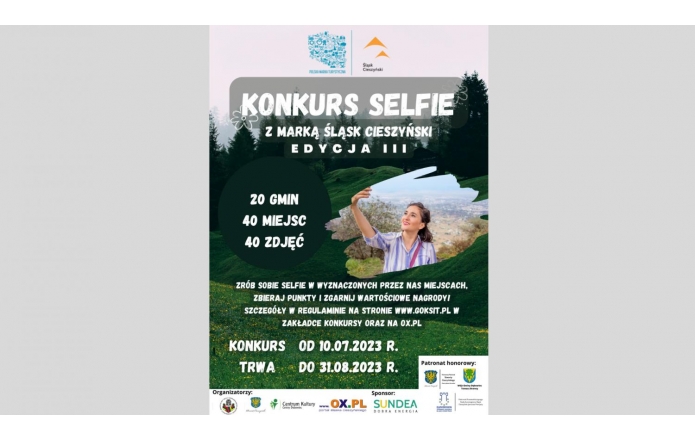 Konkurs z Selfie z marką Śląska Cieszyńskiego - zdjęcie wyróżniające