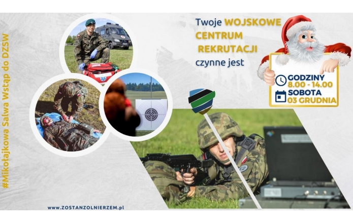 Mikołajkowa Salwa - Wstąp do DZSW - obrazek wyróżniający 