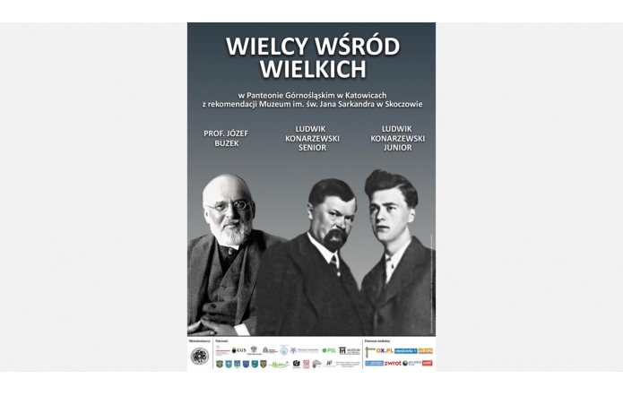  Cieszyniacy w Panteonie Górnośląskim - plakat promujący wydarzenie