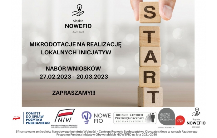 Zapraszamy do udziału w konkursie grantowym „Śląskie NOWEFIO 2021-2023” - Portal Powiatu Cieszyńskiego