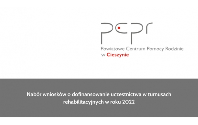 Nabór wniosków o dofinansowanie uczestnictwa w turnusach rehabilitacyjnych w roku 2022