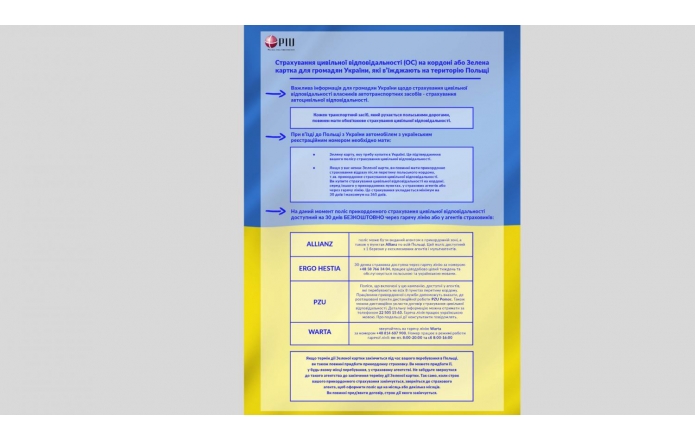 Ubezpieczenie komunikacyjne dla obywateli Ukrainy 