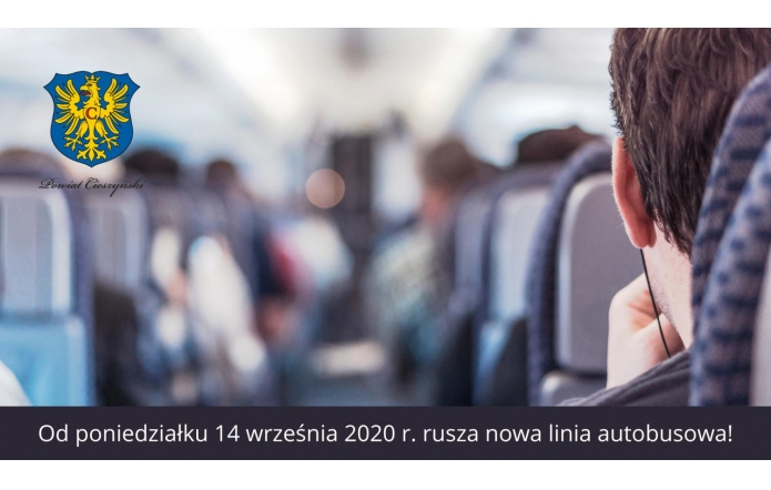 Od poniedziałku 14 września 2020 r. rusza nowa linia autobusowa! 