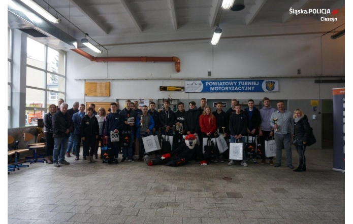 Uczniowie ZSTIO w Skoczowie zwycięzcami Młodzieżowego Turnieju Motoryzacyjnego