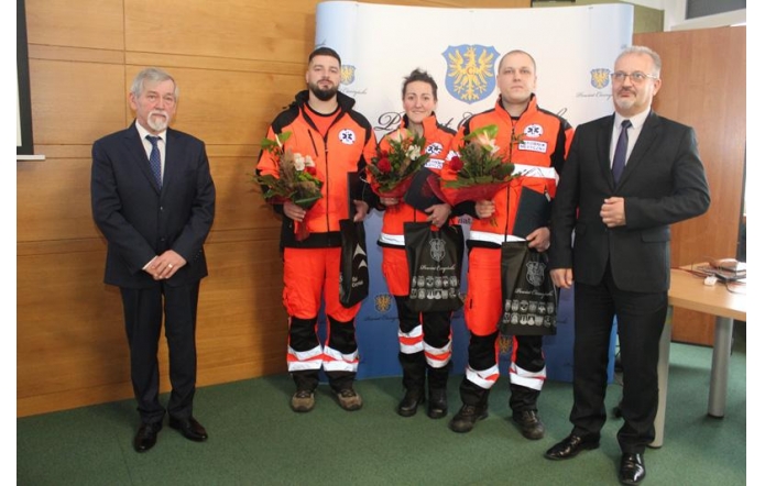 Wyróżniono cieszyńskich ratowników medycznych 