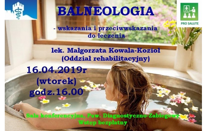 Balneologia – wskazania i przeciwwskazania