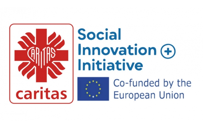 logo caritas, sosial innovation + Initiative