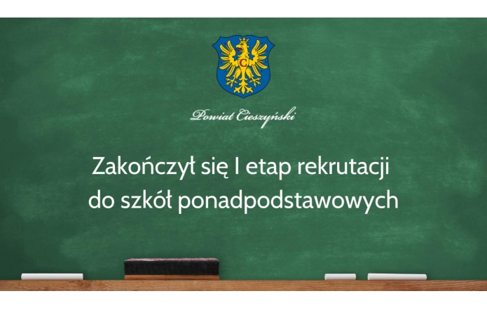 Zakończył się I etap rekrutacji  do szkół ponadpodstawowych