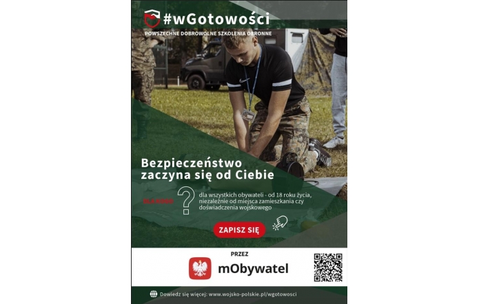 Wojsko Polskie - plakat dotyczący programu