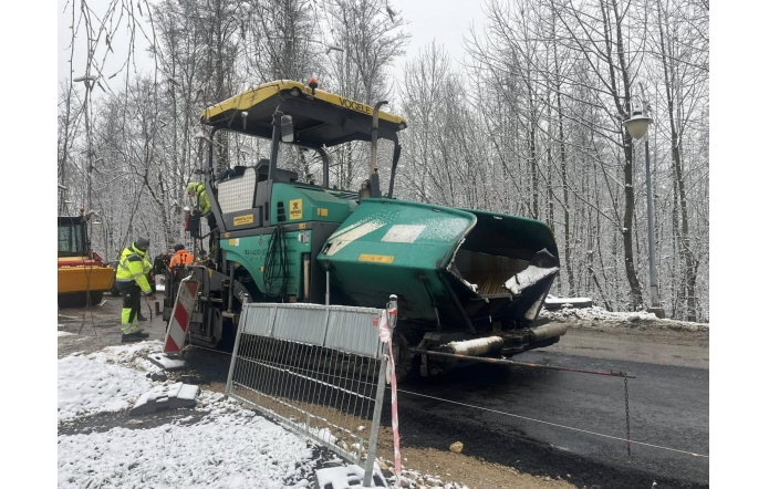 Remont ul. Zofii Kossak w Górkach Wielkich