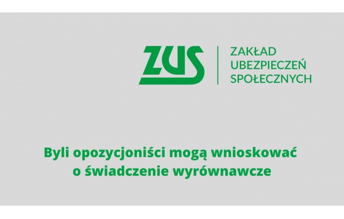 Byli opozycjoniści mogą wnioskować o świadczenie wyrównawcze